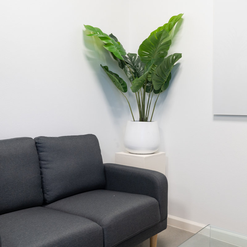 Monstera artificiel de 4 pi