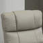 Fauteuil inclinable de massage, fauteuil inclinable pivotant et repose-pieds, fauteuil inclinable en similicuir avec télécommande