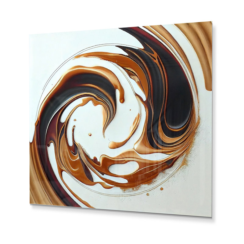 Lotario Abstract Wall Decor on Metal, 29" H x 29" W x 1" D