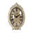 Antique Paris Oval Table Clock