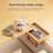 Mini Couch Arm Table For Narrow Armrest, Bamboo Sofa Arm Tray With Storage Box, Rotating Tabletop & Phone Stand, Adjustable Sofa Arm Table Clip For Snacks Or Dining, Width Of Armrest 1-7 Inch-1724171252