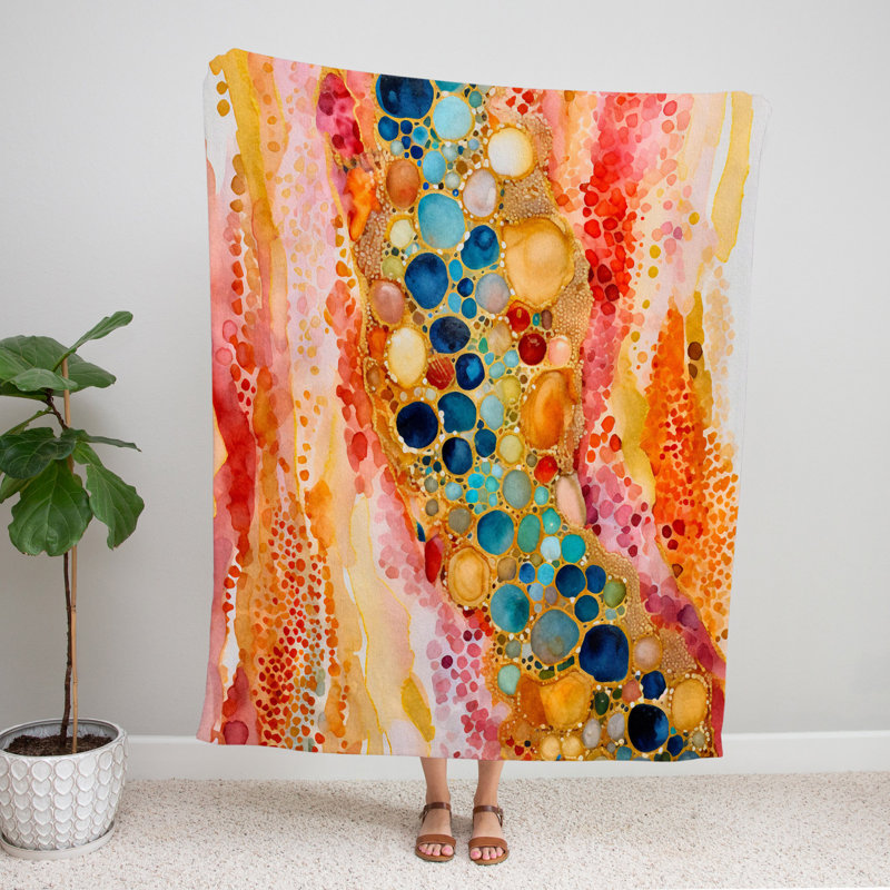 Throw Blanket, 51" W x 60" L