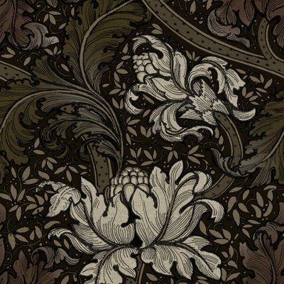 Rouleau de papier peint à motif floral Llewelyn-Bowen