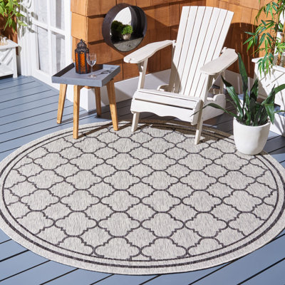 Akaysha Performance Geometric Indoor/Outdoor Area Rug