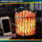 Himalayan Glow Pillar Design Metal Nightlight and Basket with Salt Chunks