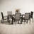 6 - Person Rectangular 60" Long Aluminum Dining Set-391530764