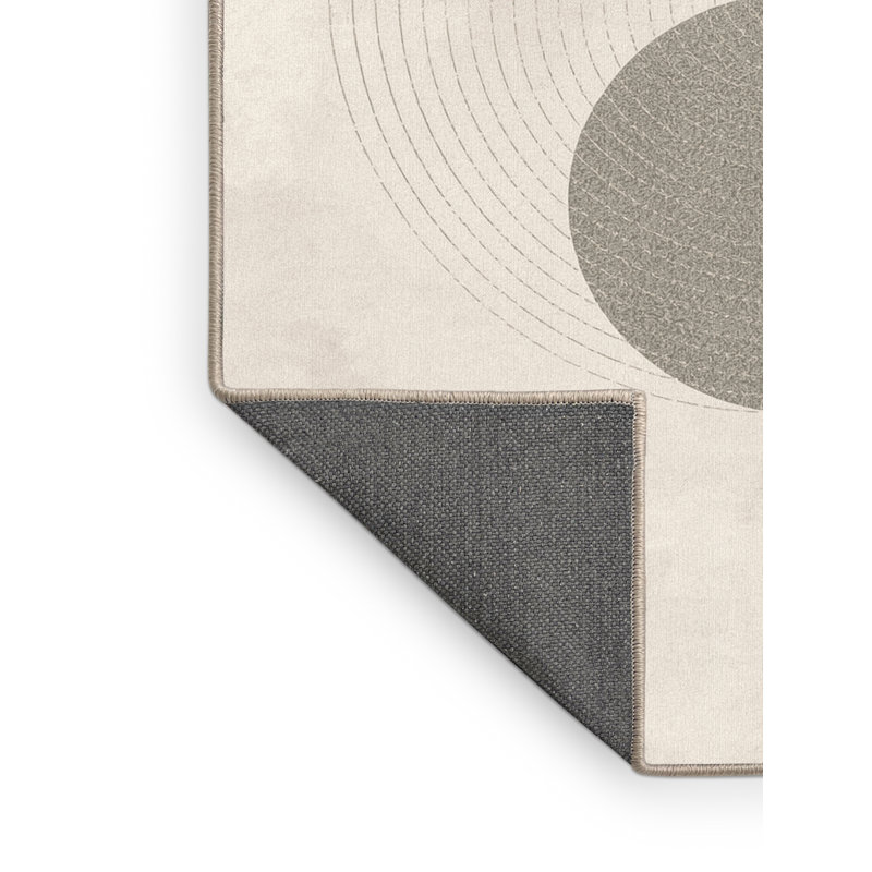 Tapis beige moelleux doux et moelleux Sedgley, 3 X 5