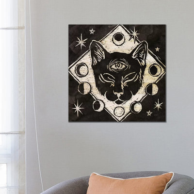 Mystical Halloween Wood IV by Mary Urban - Wrapped Canvas Print
