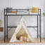 Lit mezzanine simple en métal-1968074140