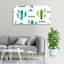 cacti 1 Piece Wrapped Canvas Wall Art-1352870441-1352870454
