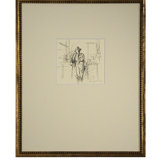 Old Ebbitt Print by Daughdrill