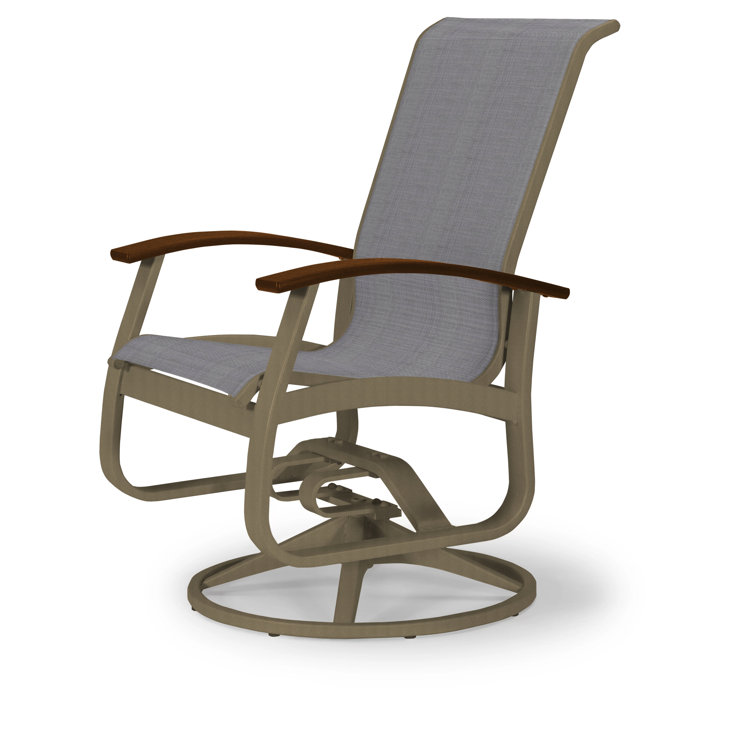 Chaise de patio pivotante Askar