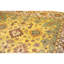 Hand Knotted Wool Area Rug in Gold And Ivory