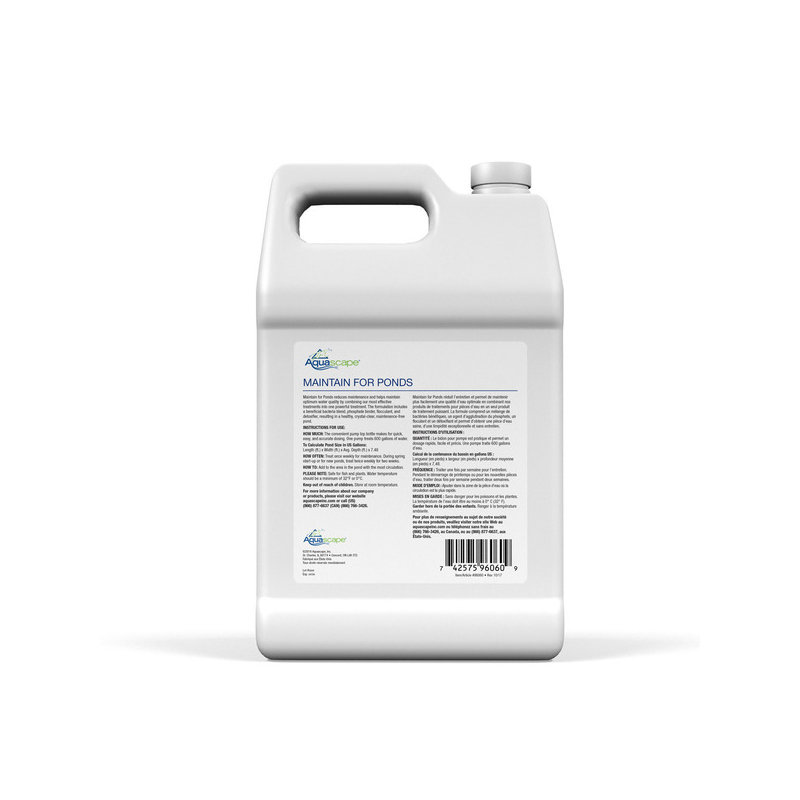 Maintain for Ponds Algues Control, 1 gal / 3,78 L