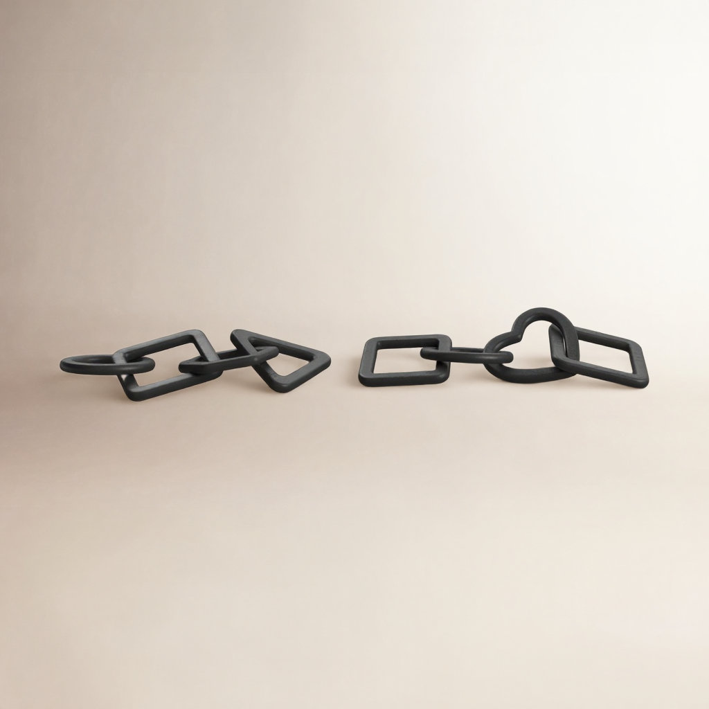 Allegra Abstract Figurines & Sculptures, Black