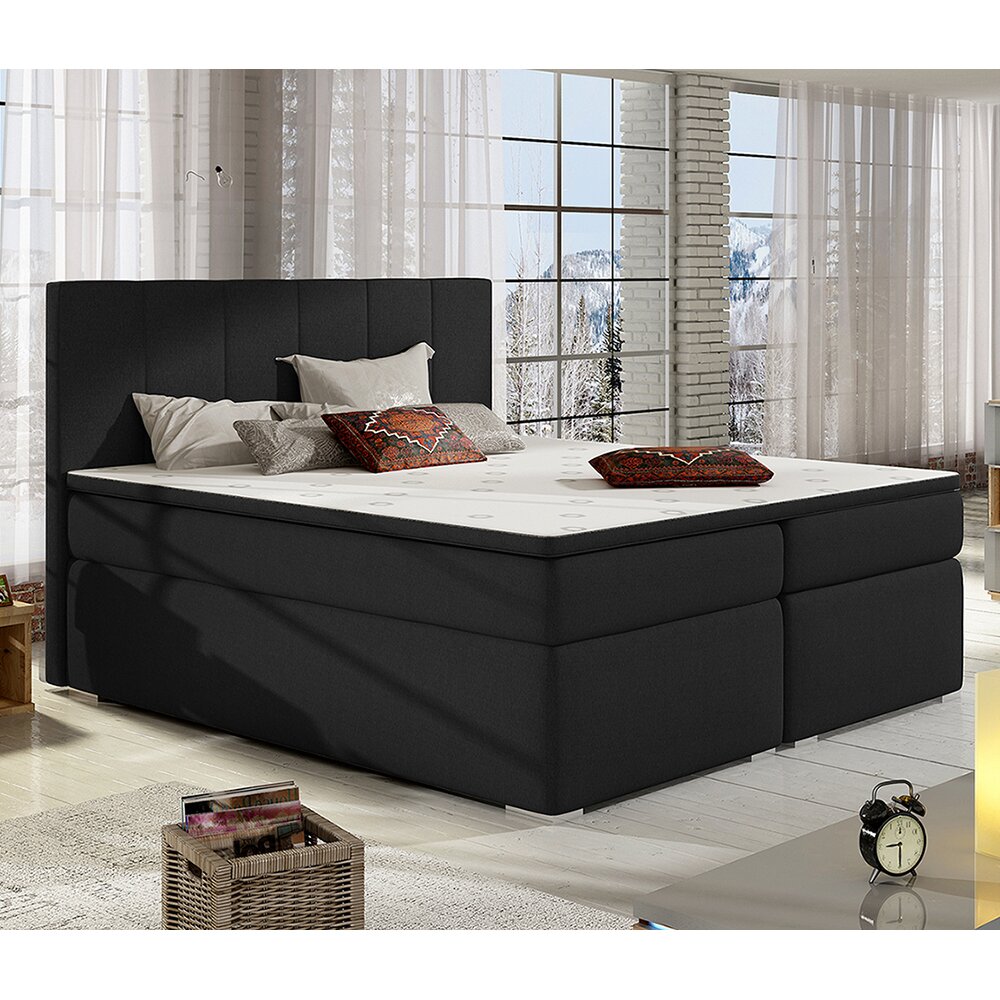 Boxspringbett Zeil mit Topper und Bettkasten