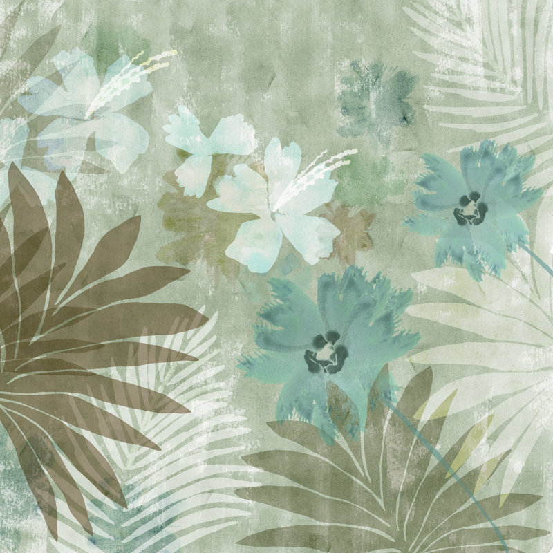 Flower Memories III by Flora Kouta - Wrapped Canvas Painting, 122cm H x 122cm W 