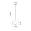 DeVecchi 3 - Light Drum Chandelier-410653683