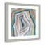 Agate moderne bleu sarcelle - peinture encadrée-60347030-60347037