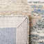 Jaxony Abstract Handmade Tufted Wool Area Rug in Beige/Blue-641110156