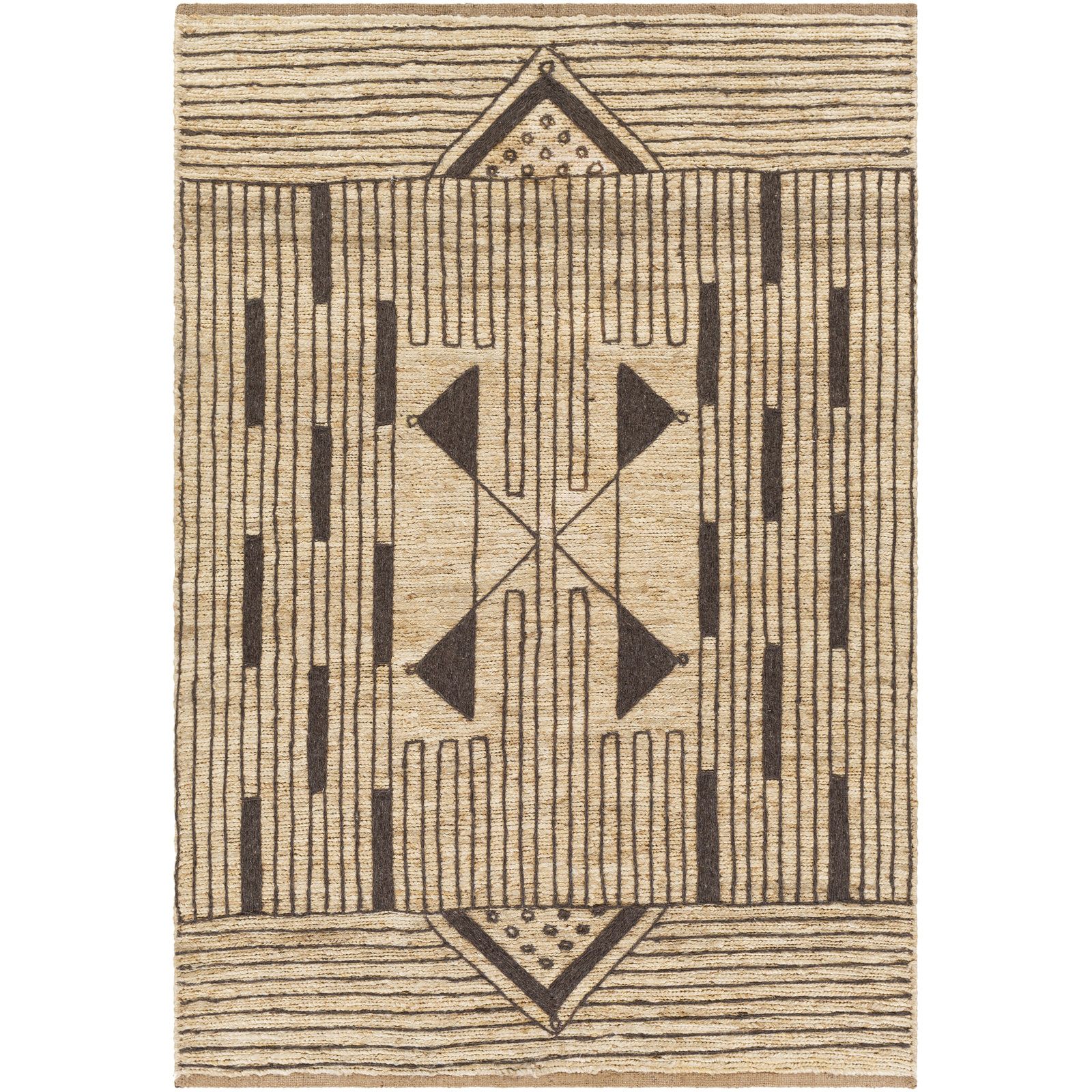 Boman Handmade Rug, Rectangle 8' x 10'