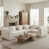 Cream White Polyester