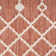 Robbs Rectangle Indoor/Outdoor Area Rug in Terracotta/Orange