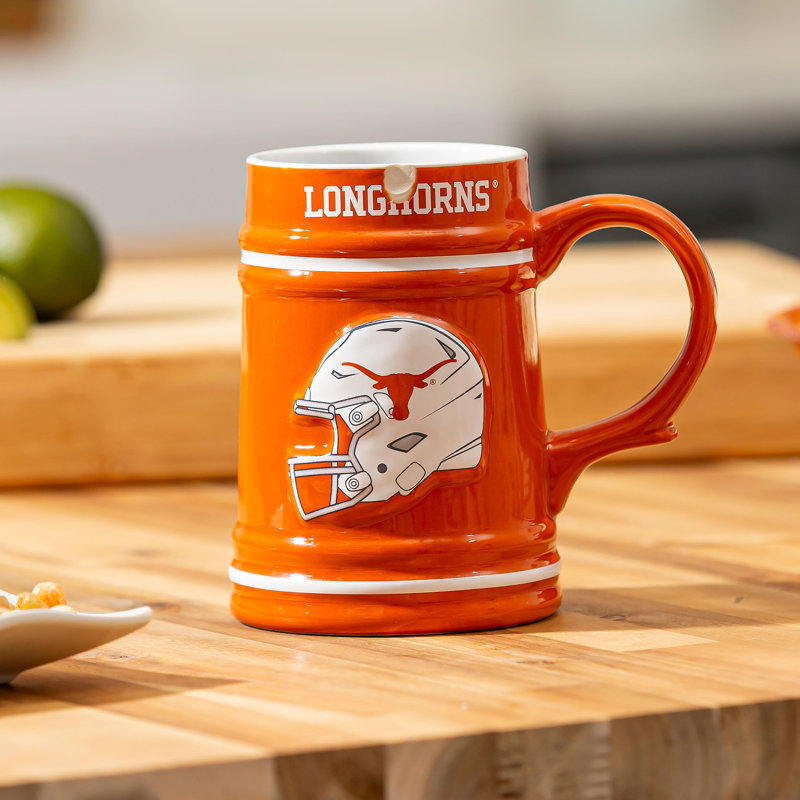 University of Texas Ceramic Stein Cup, 24oz