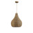 AlmedaCheatham Natural Seagrass Teardrop Rustic Pendant Light