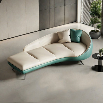 Chaise longue d'intérieur moderne et minimaliste
