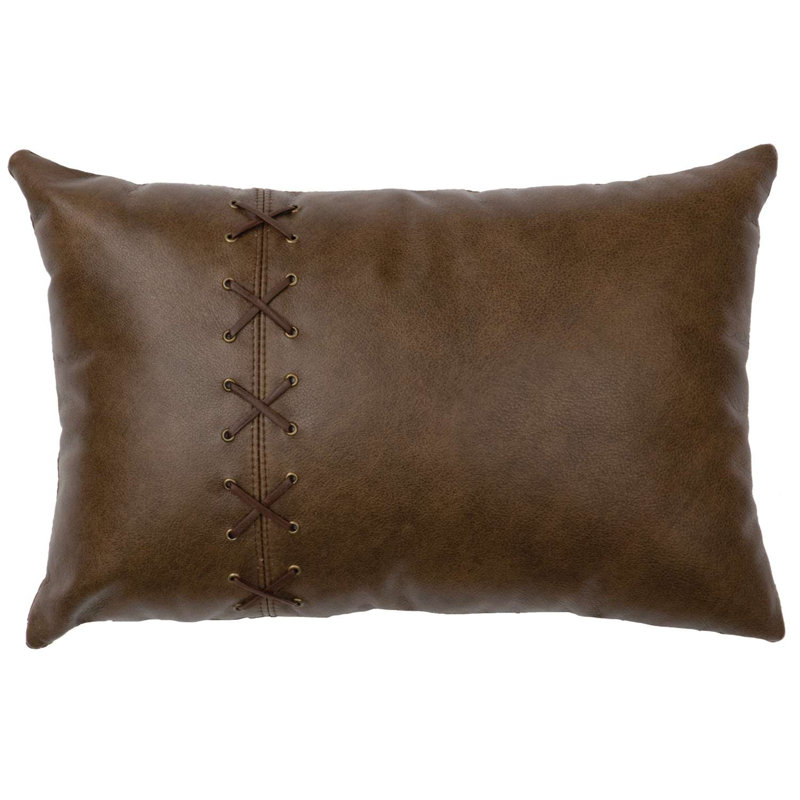 Coussin Wooded River, Arrière en tissu