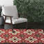 Tapis intérieur / extérieur rouge Tinsman-937246483