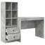 Desk With Storage With Shelf 2 Pcs 100 X 50 X 76 Cm-1057428197-833828527