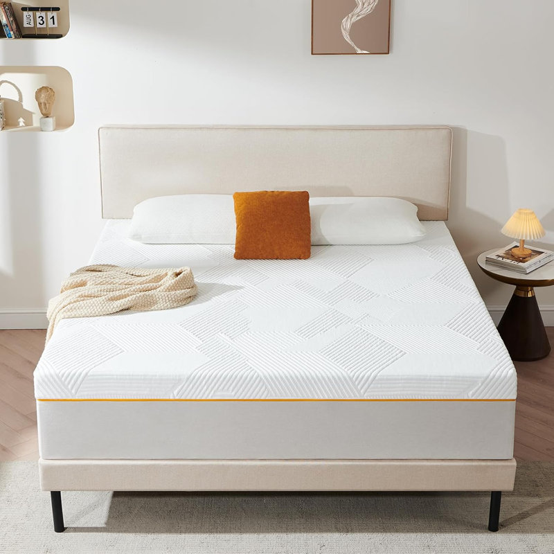 Arnbiorn 20cm Memory Foam Hybrid Pocket Spring Mattress, Kingsize (5')