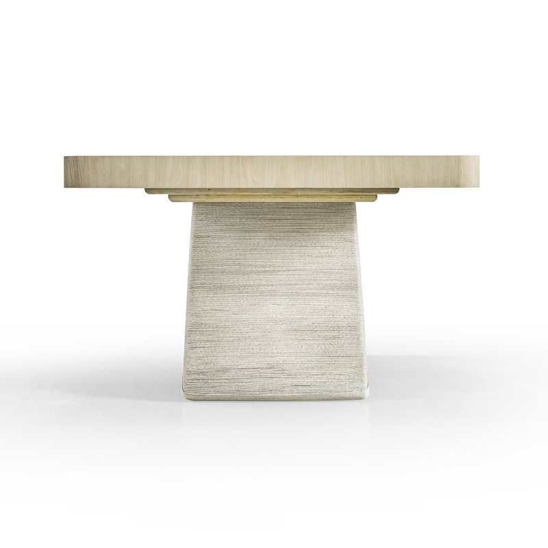 Water Solid Oak Dining Table