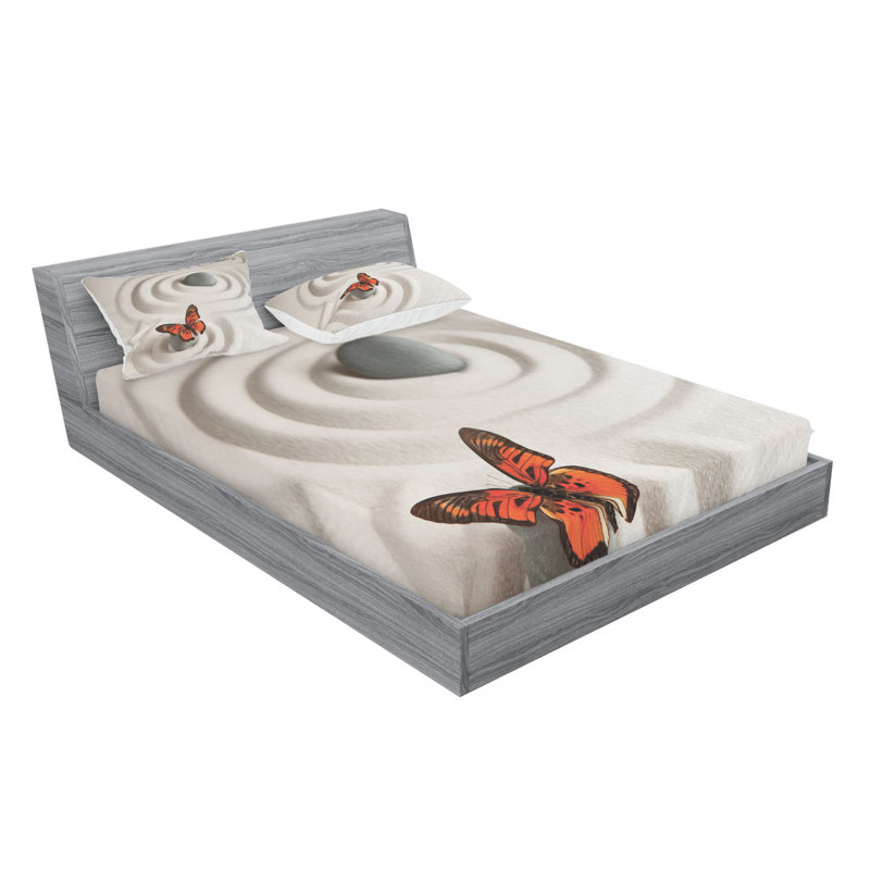 Microfiber Sheet Set, Full Sheet Set with Fitted Sheet