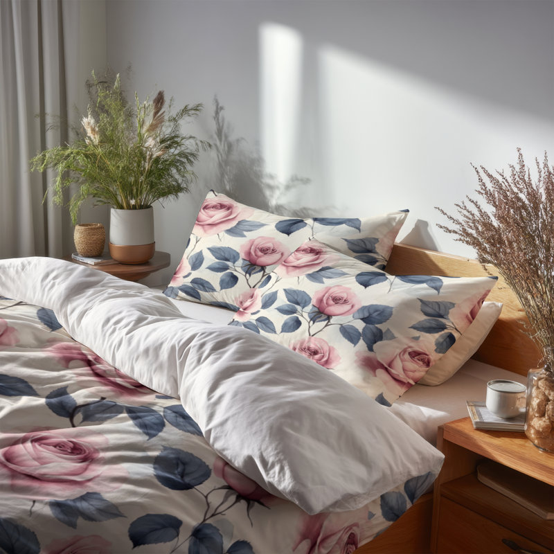 Ensemble de literie pour enfants avec housse de couette et coussin décoratif Teens