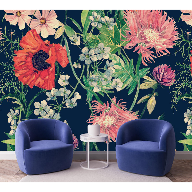 Peel & Stick Wall Mural, 10.42' W x 10.42' L