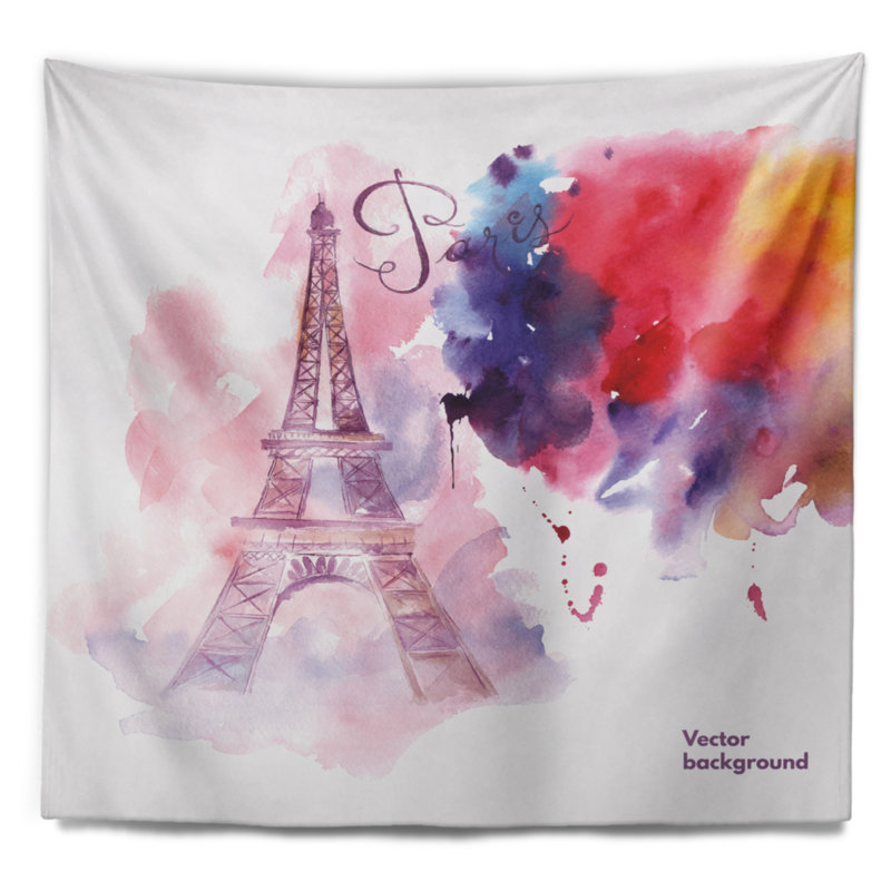 Polyester Tapestry, 32" H x 39" W