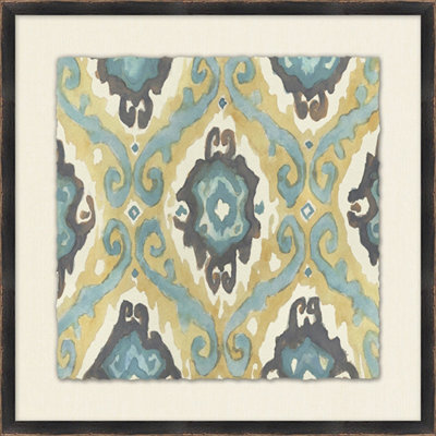 Neutral Ikat Study 2 Painting