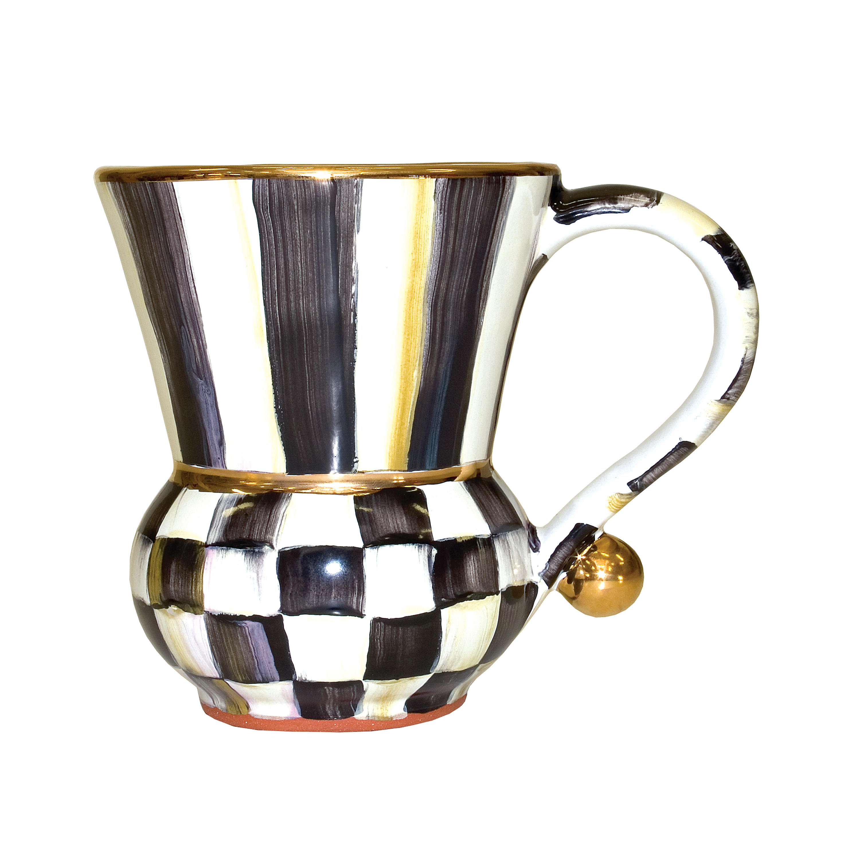 MacKenzie-Childs Courtly Check® Ceramic Mug & Reviews | Wayfair