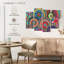 Mandala Mandala Parade, impression sur toile 4 pièces-93821791