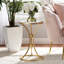 Table de bout avec chaise d'appoint de bureau moderne Modern