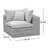 Davida Wicker Outdoor Lounge Chair