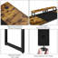MDF Steel Writing Desk