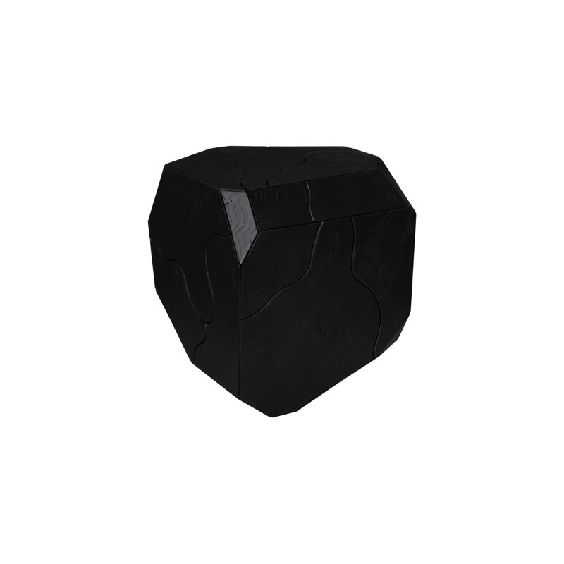 Prism Coffee Table, Natural, Black