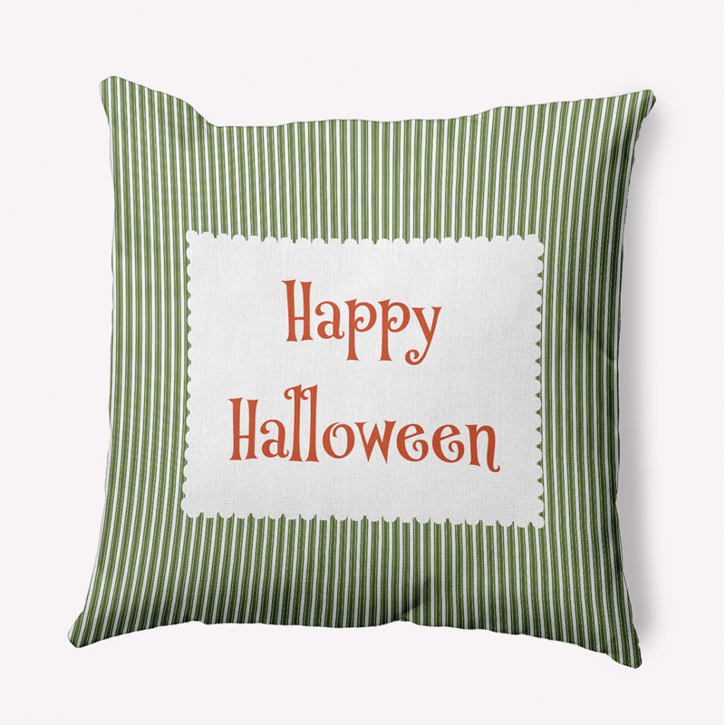 Coussin Witches Brew, 16 po x 16 po, Oignon vert