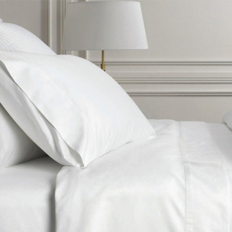 Organic Cotton Sateen Sheets, Queen