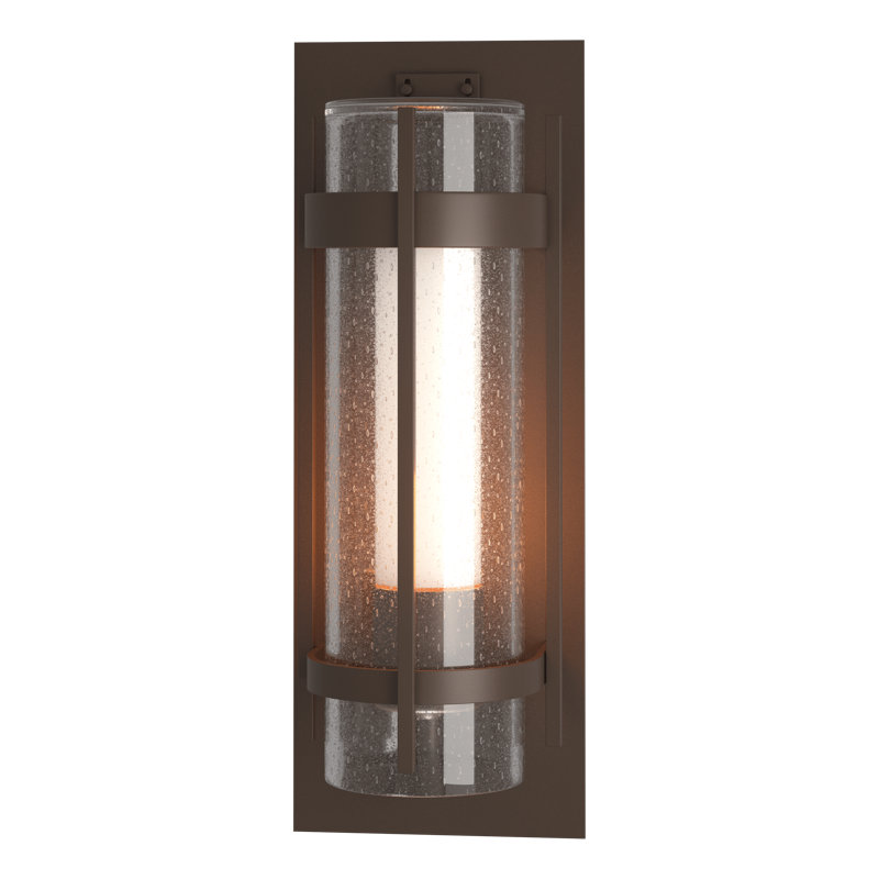 Torch Outdoor Flush Mount, 15.8" H x 7" W x 5.2" D, Coastal White
