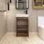 Ensemble de meuble-lavabo simple 18 po avec plateau en céramique Eban